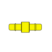 Hose Barb Connectors - 0073-3 (old PN: 0073-1032)