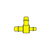 Hose Barb Connectors -  RT10-5 1/2-10